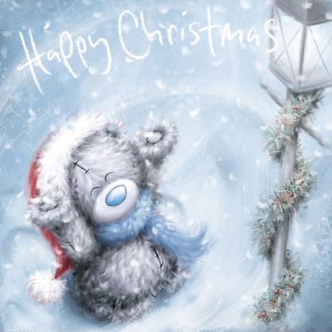 Softly Drawn Bear In Hat And Scarf Me to You Bear Christmas Card £2.09